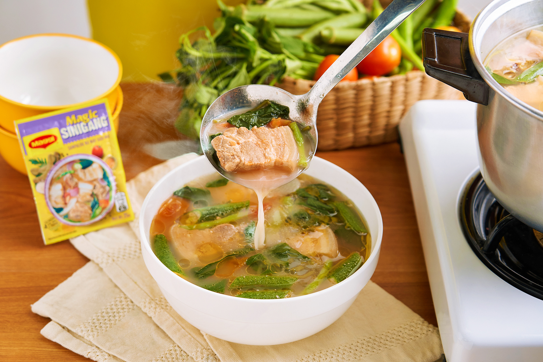 Pork Sinigang with Gabi