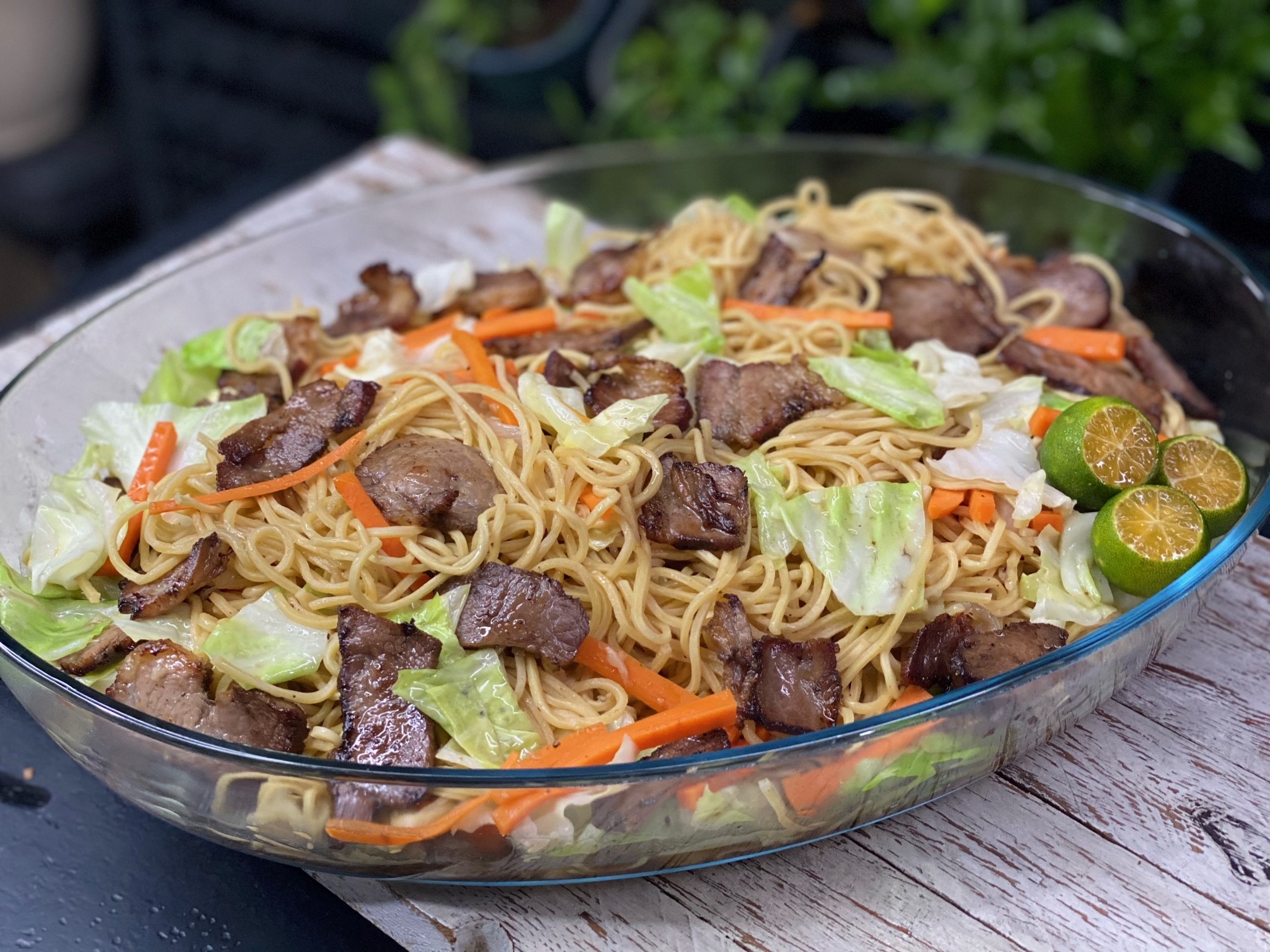 Supreme Pansit Canton with Litsong Baka