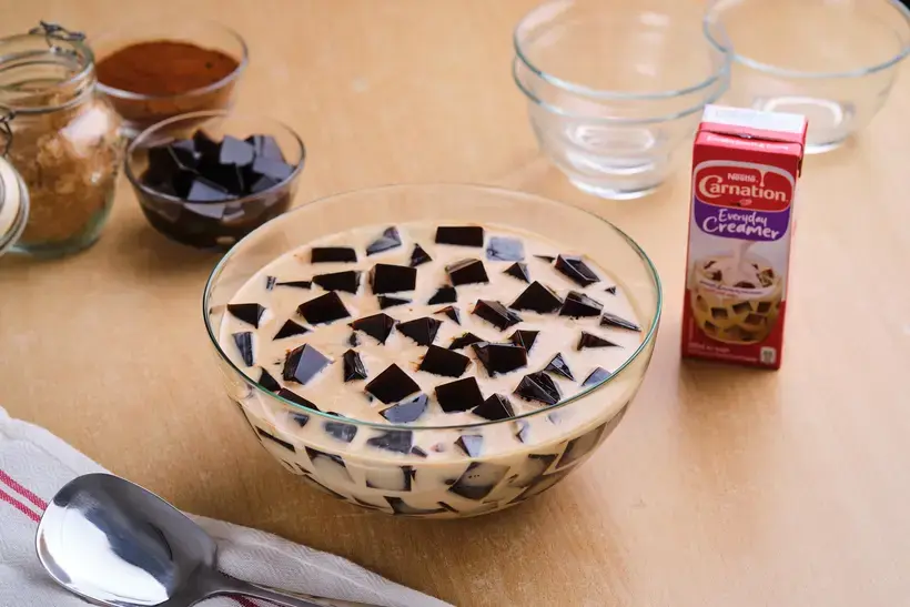 Coffee Jelly Salad