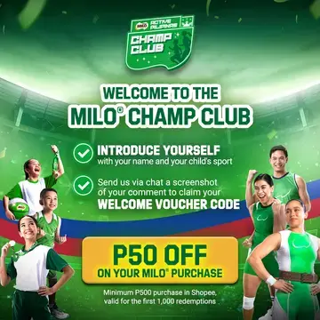 MILO Champ Club