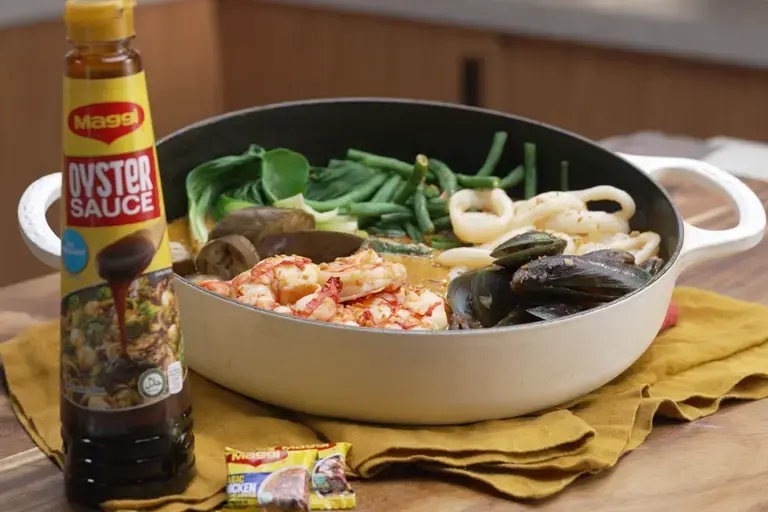 Seafood Kare-Kare