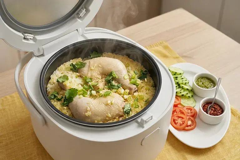 Hainanese-style One Pot Rice