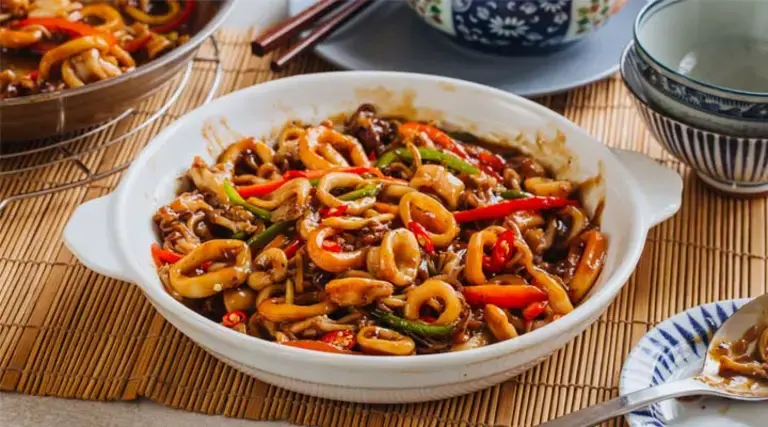Stir Fried Squid Main
