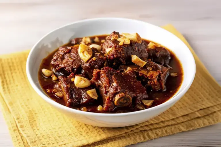 Visayas-style Adobong Tadyang ng Baka