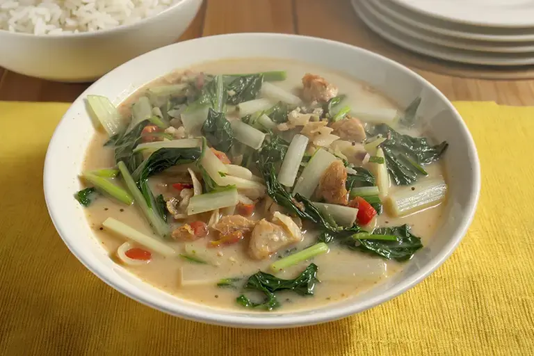 Ginataang Petchay at Labahita