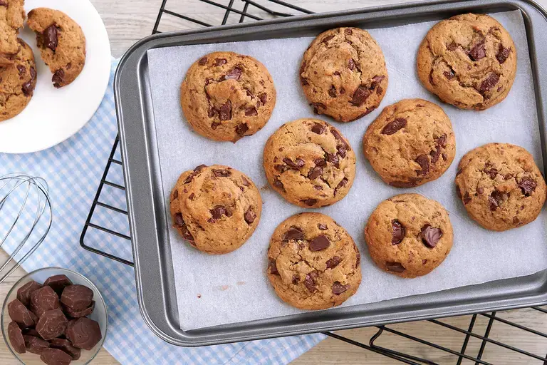 Creamy Rich Chocolate Chip Cookies