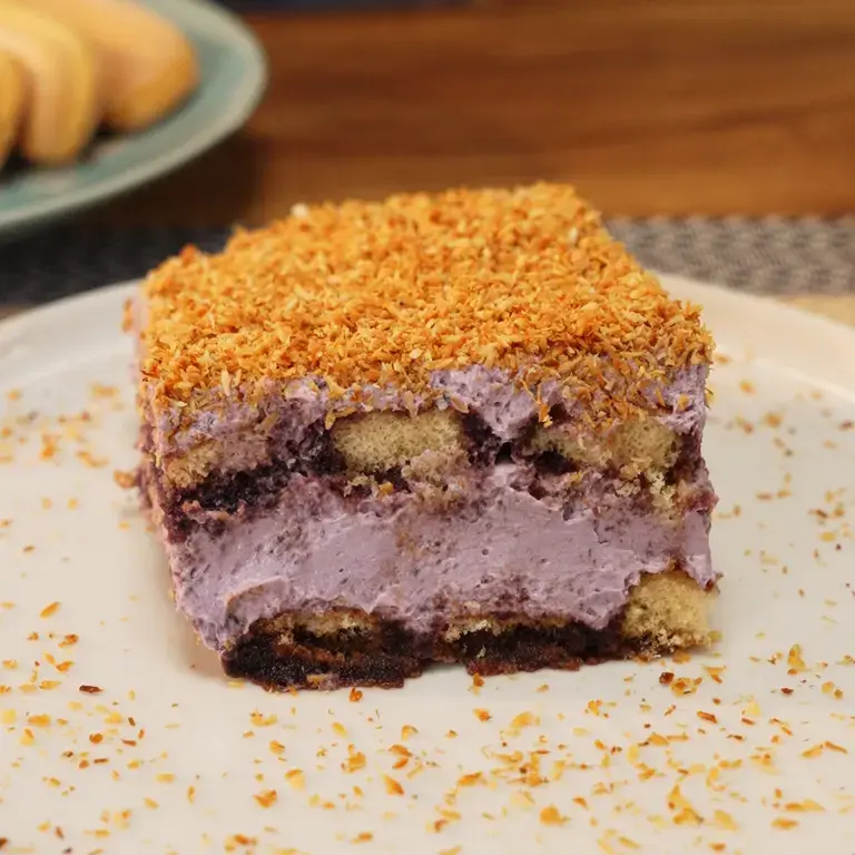 Ube Tiramisu Still