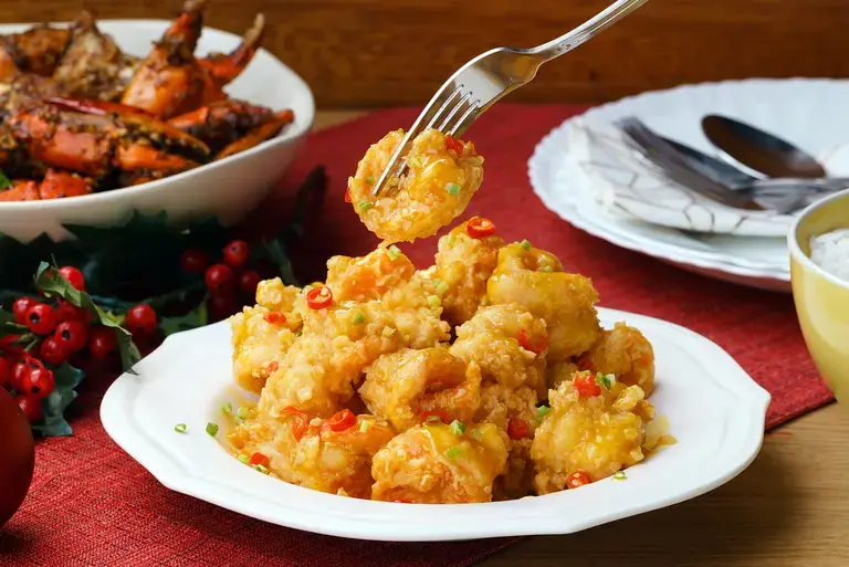 Salted Egg Shrimp
