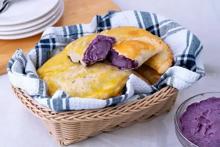 purple yam, rinsed well and peeled