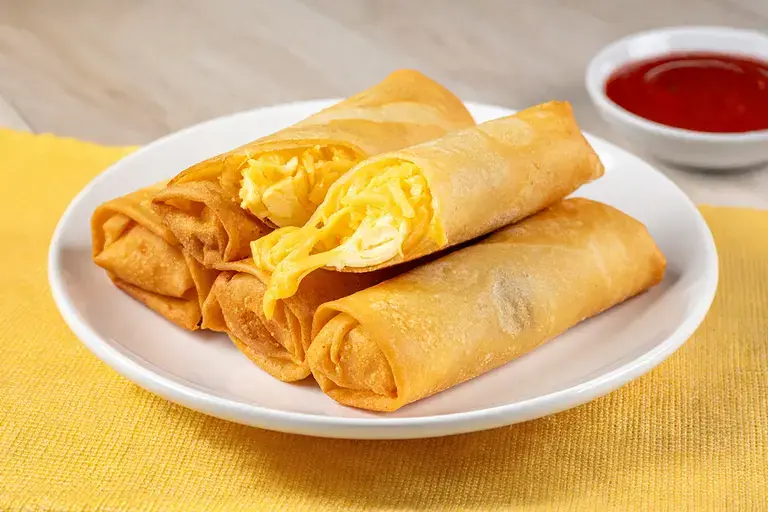 Egg and Cheese Lumpia