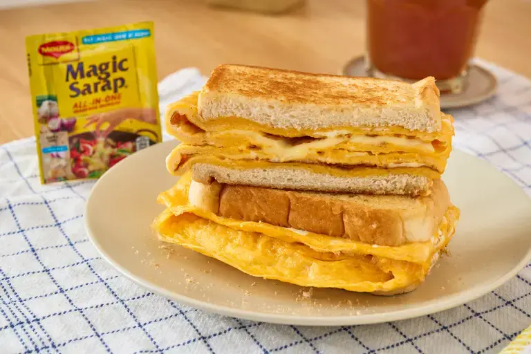One-Pan Egg Toast