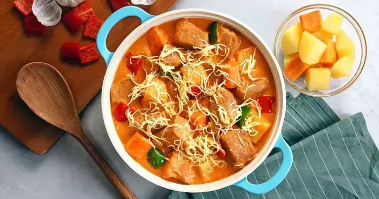 Creamy Pork Caldereta