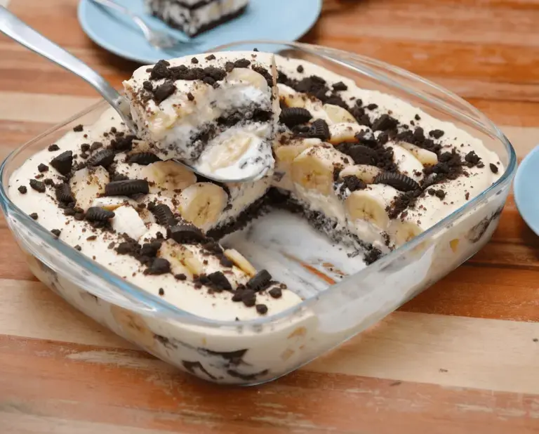 Cookies and Cream Banana Ref Cake Recipe