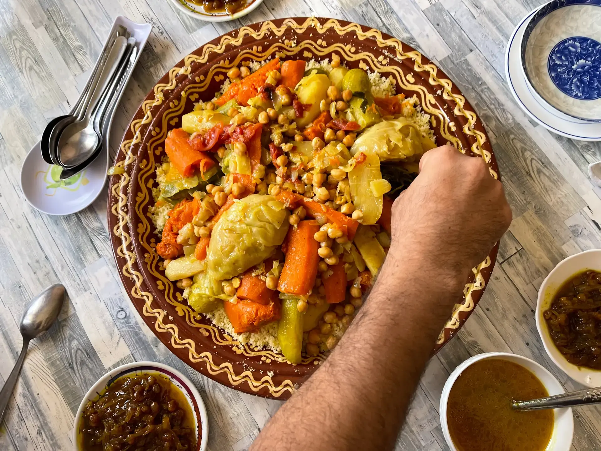Delicious Friday couscous for lunch