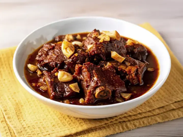 Visayas-style Adobong Tadyang ng Baka