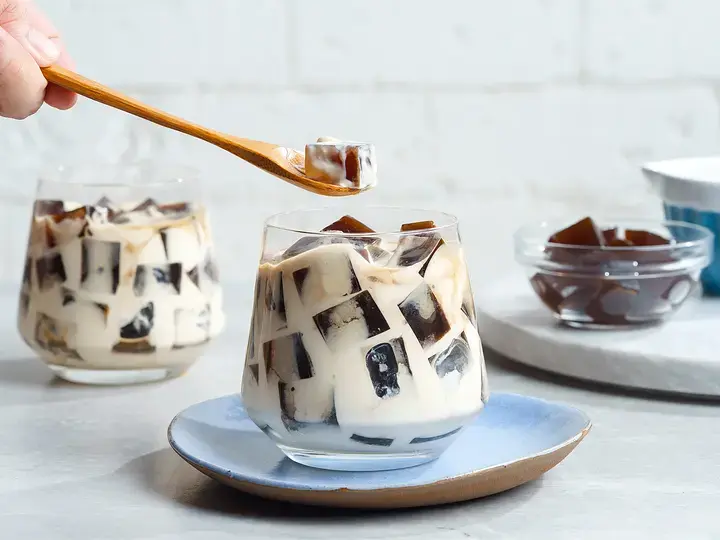 coffee jelly salad