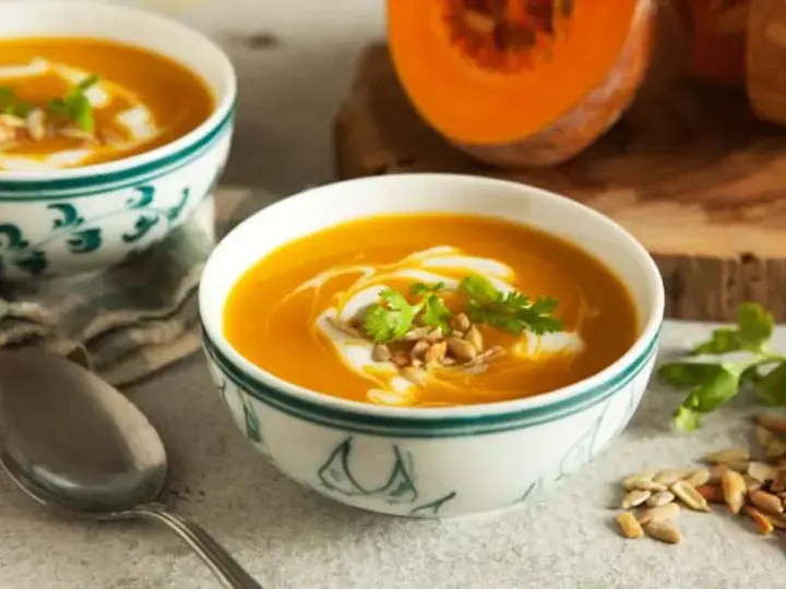 Pumpkin and Sweet Potato Soup Main
