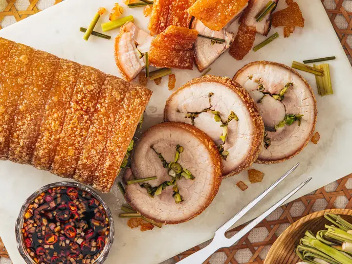MAGGI Christmas Lechon Belly Crispychon