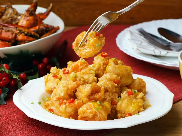 Salted Egg Shrimp