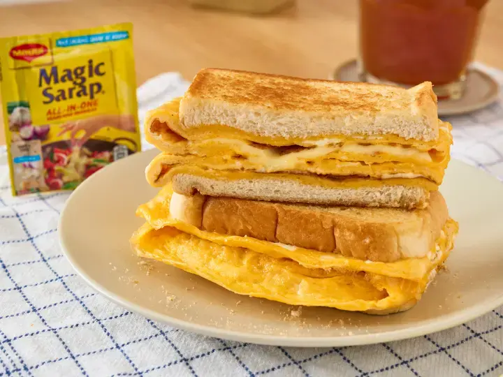 One-Pan Egg Toast