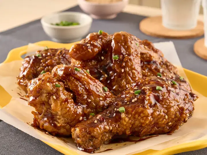 Glazed Fried Chicken