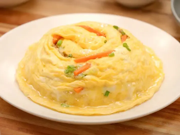 Fried Rice with Tornado Egg